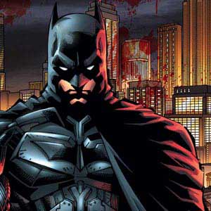 DC Comics Batman The Dark Knight Comic Art in Gotham City Surface Pro Tablet Skin